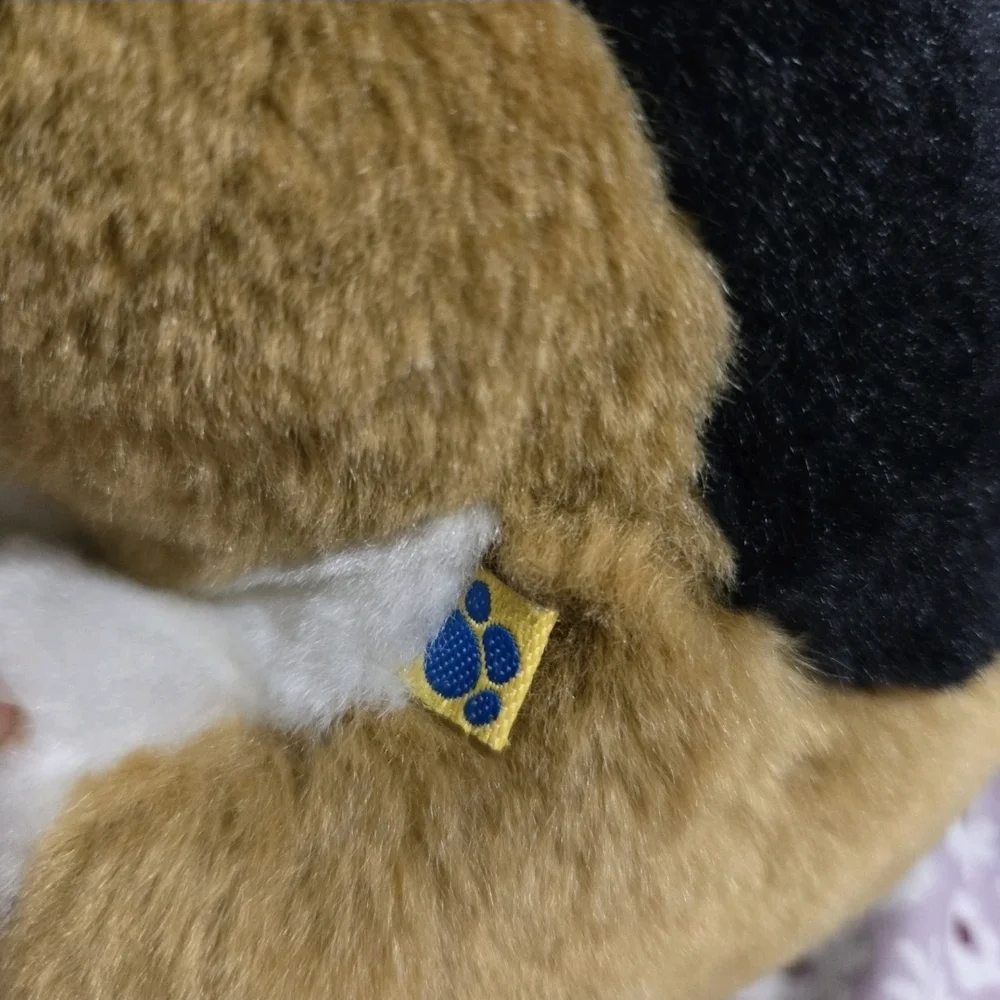 BABW Build a Bear Dog Collar Puppy Plush Stuffed Toy EUC